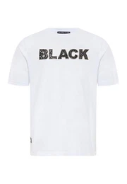 T-Shirt BLACK-Print Rundhals, Regular Fit, 100 % Baumwolle