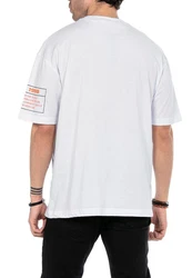 RedBridge T-Shirt Oversized Totenkopf-Print 