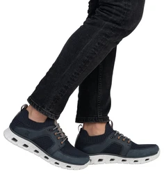 RIEKER Sport Slip-On Sneaker Dunkelblau/Hellblau/Blau/Grau