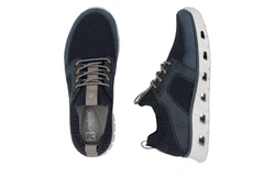 RIEKER Sport Slip-On Sneaker Dunkelblau/Hellblau/Blau/Grau