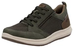 Rieker Sneaker Halbschuh Freizeitschuh Schnürschuh Dunkelgrün/Grün/Khaki