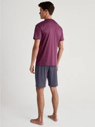 CALIDA Shorty Relax Streamline Herren Dunkelblau/Lila