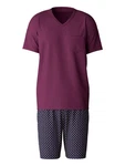CALIDA Shorty Relax Streamline Herren Dunkelblau/Lila