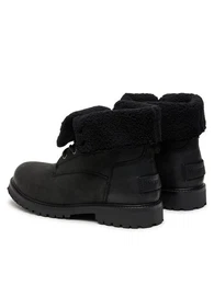 Schnrstiefeletten Yuma Men High 20243043 Schwarz Schnrstiefel