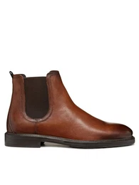 Klassische Stiefeletten U Tiberio U46G5A 000JD C6001 Braun Keilstiefel