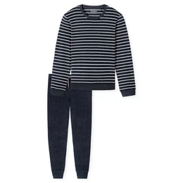 Pyjama Herren Schlafanzug, lang - Casual Nightwear, (2 tlg)