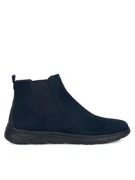 Klassische Stiefeletten U Portello U36E1A 022EK C4002 Dunkelblau Keilstiefel