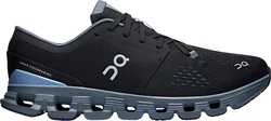 ON RUNNING Cloud X 4 Herren Laufschuh Fitnessschuh Schwarz/Chambray