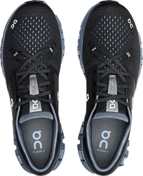 ON RUNNING Cloud X 4 Herren Laufschuh Fitnessschuh Schwarz/Chambray
