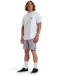 Billabong 2-in-1 Shorts Crossfire Mid Weiß/Grau/Lila/Hellgrau/Beige