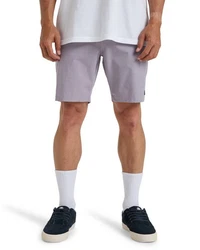 Billabong 2-in-1 Shorts Crossfire Mid Weiß/Grau/Lila/Hellgrau/Beige