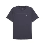 PUMA Laufshirt SEASONS T-Shirt Herren Dunkelblau/Dunkelgrau/Grau