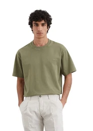 T-Shirt aus schwerem Bio-Baumwoll-Jersey