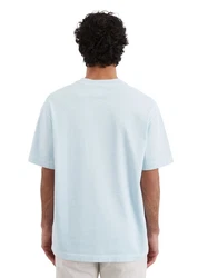 Marc O'Polo T-Shirt Bio-Baumwoll Jersey Hellblau