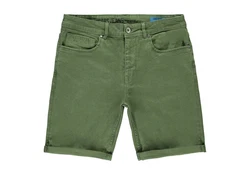 CARS JEANS Shorts BLACKER Str Schwarz