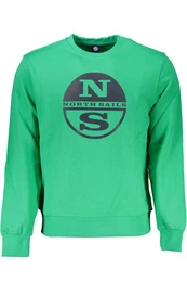 Sweatshirt Grnes Herren-Sweatshirt ohne Reiverschluss