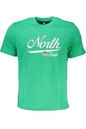 T-Shirt Grnes Herren T-Shirt mit Rundhalsausschnitt und