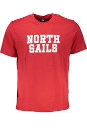 T-Shirt Herren Kurzarm T-Shirt in Rot - Stilvoll mit Druck