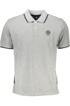 North Sails Poloshirt Herren Kurzarm Grau