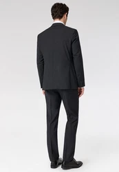 Roy Robson Hosenanzug Regular Fit Schwarz/Dunkelgrau/Weiß