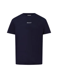 Gant T-Shirt Graphic Dunkelblau