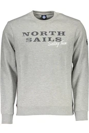 Sweatshirt Graues Herren-Sweatshirt ohne Reiverschluss