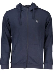 Sweatshirt Herren Sweatshirt Blau mit Reiverschluss, Kapuze