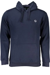 Sweatshirt Herren Langarm Kapuzen-Sweatshirt Blau - Gefttert