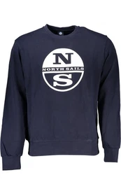 Sweatshirt Herren-Sweatshirt Blau: Angeraut, Langarm, Rundhals