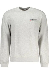 Sweatshirt Herren Langarm-Sweatshirt Grau Stilvoll &
