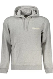 Sweatshirt Graues Herren Langarm-Sweatshirt mit Kapuze und