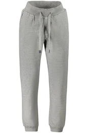 5-Pocket-Hose Graue Herren Sporthose: Gefttert, 3 Taschen, Elastikbund