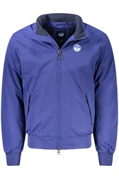 Outdoorjacke Herrenjacke Blau mit Fleece, Nachhaltig aus Recycelten Materialien