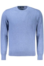 Strickpullover Eleganter Herren-Blazer Blau Langarm-Pullover mit Rundhalsausschni
