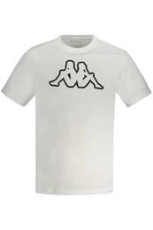 T-Shirt Stylisches Kurzarm-Herren T-Shirt in Wei mit Logo