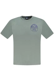 T-Shirt Grnes Herren Kurzarm T-Shirt mit Rundhals und