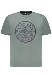 T-Shirt Grnes Kurzarm Herren T-Shirt mit Rundhals und
