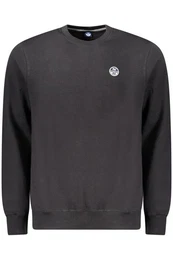 Sweatshirt Herren-Sweatshirt Schwarz - Langarm, Rundhals