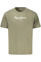 T-Shirt Grnes Herren T-Shirt, Regular Fit, Print, aus