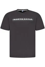 T-Shirt Schwarzes Herren Kurzarm T-Shirt mit Druck und