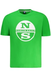T-Shirt Grnes Herren Kurzarm T-Shirt mit Print und