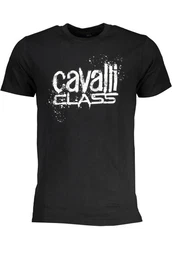 T-Shirt Stylisches schwarzes Herren Kurzarm-T-Shirt mit