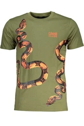 T-Shirt Herren Kurzarm T-Shirt in Grn mit Rundhals und