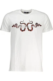 T-Shirt Herren T-Shirt Wei Kurzarm, Rundhals