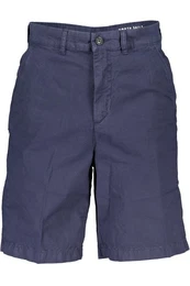 5-Pocket-Hose Blaue Herren Bermuda-Shorts Regular Fit mit Vier Taschen