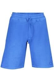 5-Pocket-Hose Blaue Herrenshorts mit Druck, 3 Taschen & Kordelzug-Taillenbund