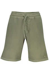 5-Pocket-Hose Kurze Herrenhose Grn mit Taschen und Elastikbund - Sportlich & Beque