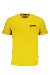 T-Shirt Herren Kurzarm T-Shirt Gelb aus 100% Bio-Baumwolle