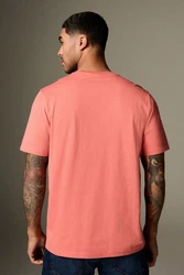 Next Essential T-Shirt mit Rundhalsausschnitt Orange/Rosa/Rot