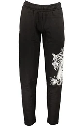 5-Pocket-Hose Herren Sporthose Schwarz Angeraute Jogginghose mit Kordelzug & Dru